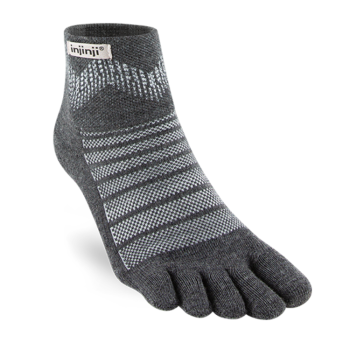 INJINJI - Outdoor Midweight - Mini Crew - Wool Slate